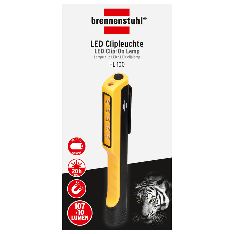 Brennenstuhl LED Cliplamp HL 100 107+10lm