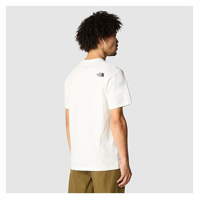 T-Shirt Manches Courtes The North Face Graphic Blanc