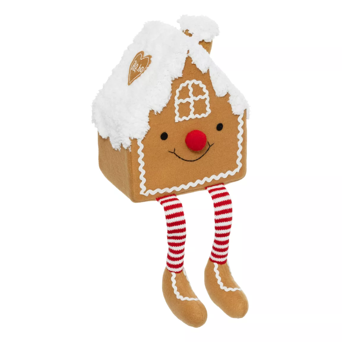 Maison de Noël (H43 cm) Pain d'épice et jambes souples