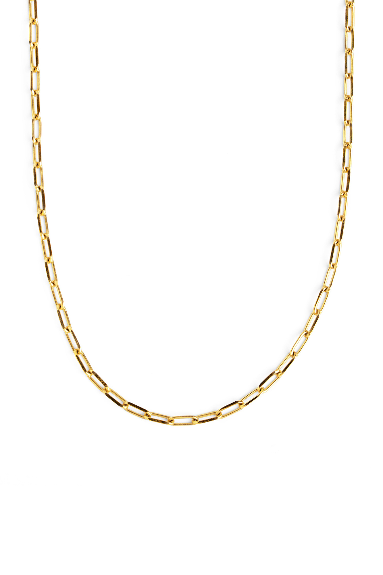 Colar dourado chique