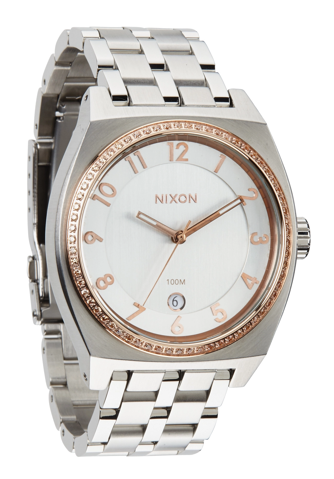 Nixon The Monopoly Silver / Light Gold Crystal A3251519