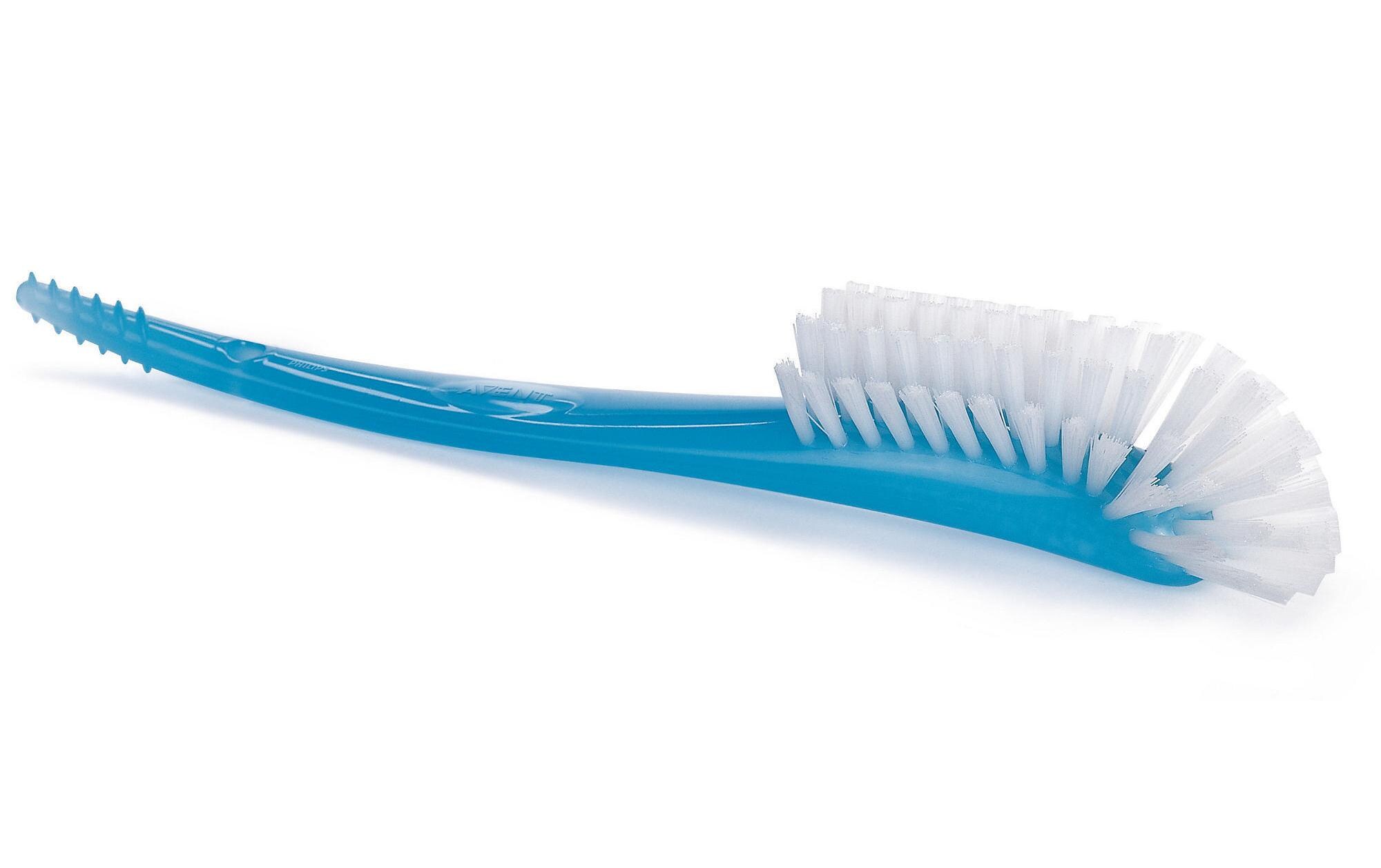 ReinigungsbürsteZubehör, Flaschen- und Saugerbürste, blau/weiss, 1 Stück