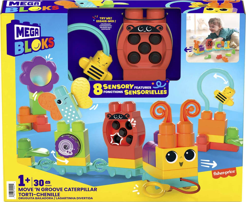 MEGA BLOKS - CHENILLE DES SENS A CONSTRUIRE