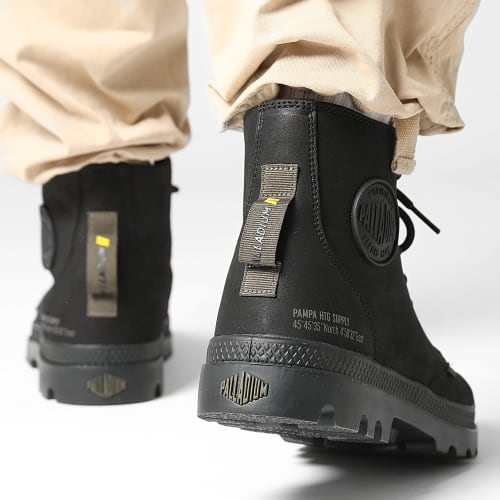 Boots Pampa Hi Supply Leather 77963 Black Black