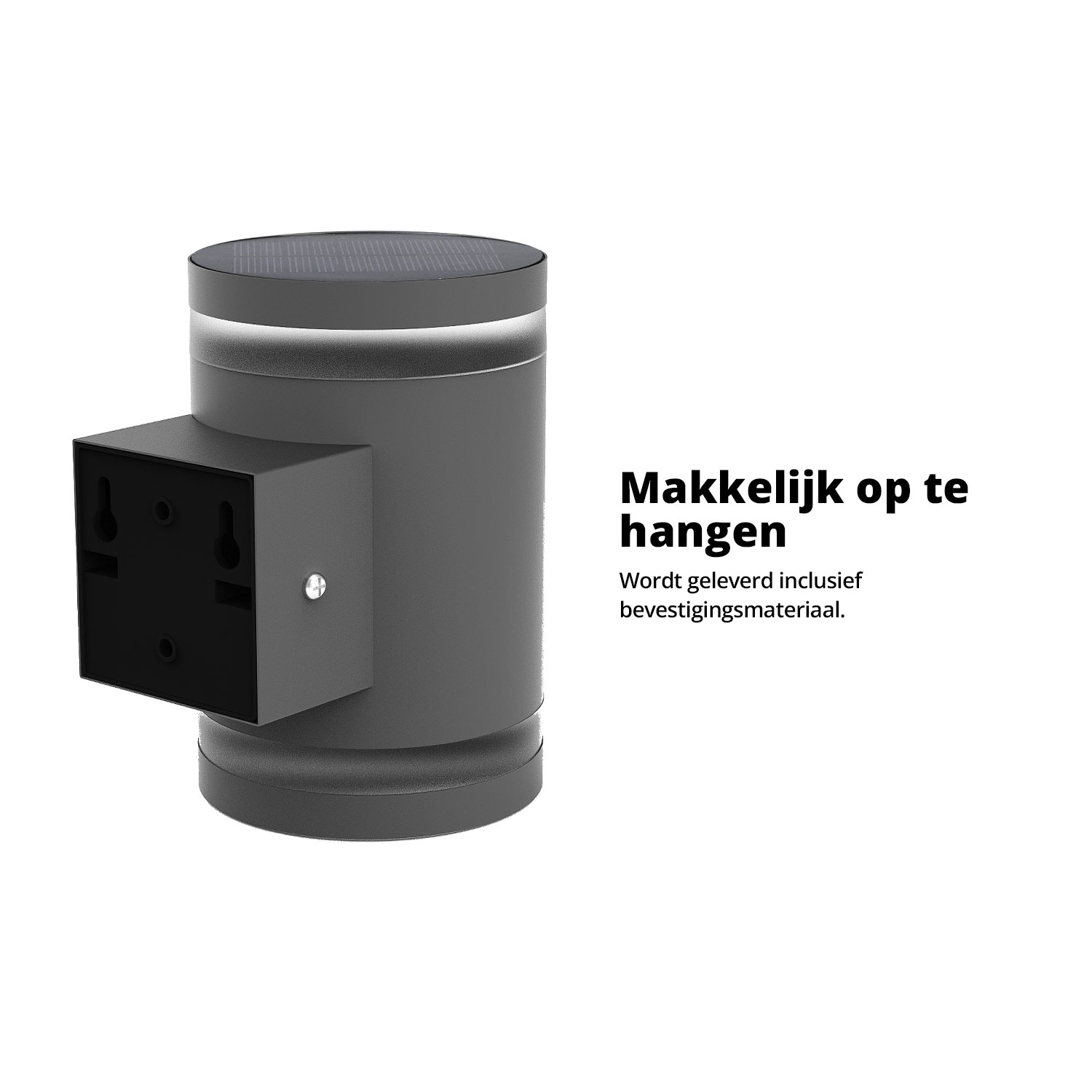 FlinQ Dusk solar wandlamp