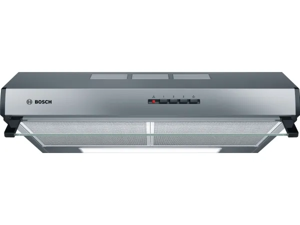 Bosch Serie | 4 DUL63CC50 - Hætte - standard - bredde: 60 cm - dybde: 48.2 cm - udtrækning og recirkulation (-) - rustfrit stål