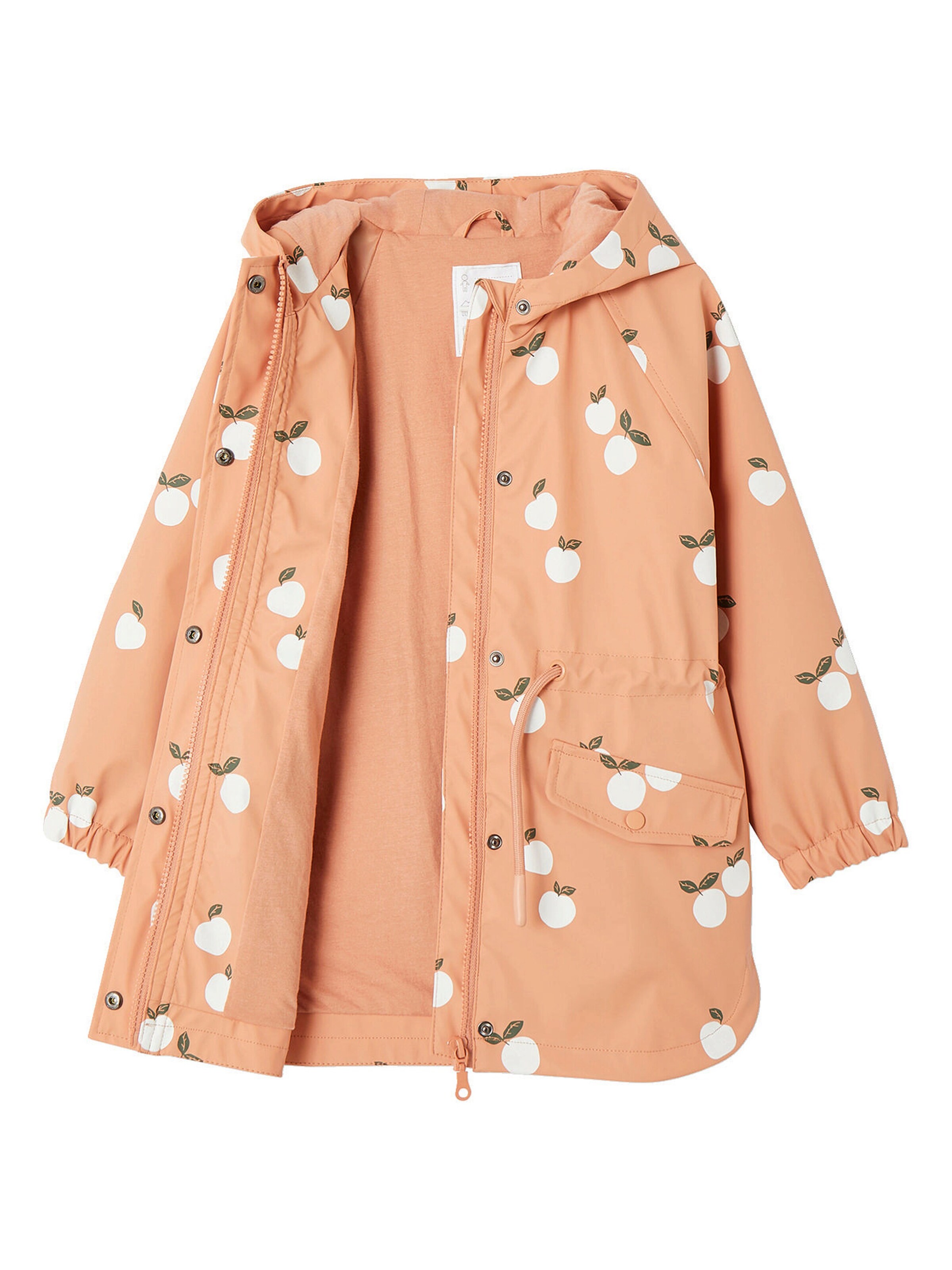 Vertbaudet Mädchen Regenjacke mit Zauber-Trick aprikose pudrig