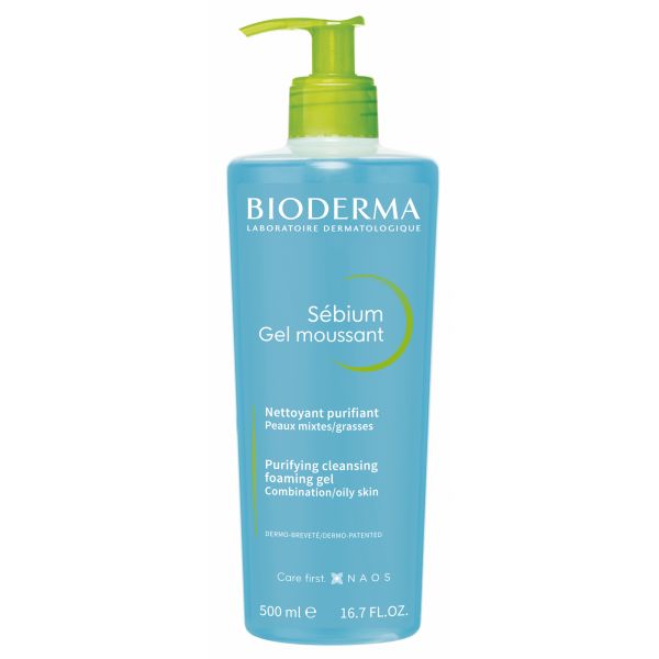 Bioderma Sébium Moussant Gel de Limpeza 500ml