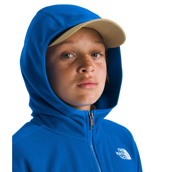 The North Face Glacier Full Zip Hooded Fleece Jas Junior
