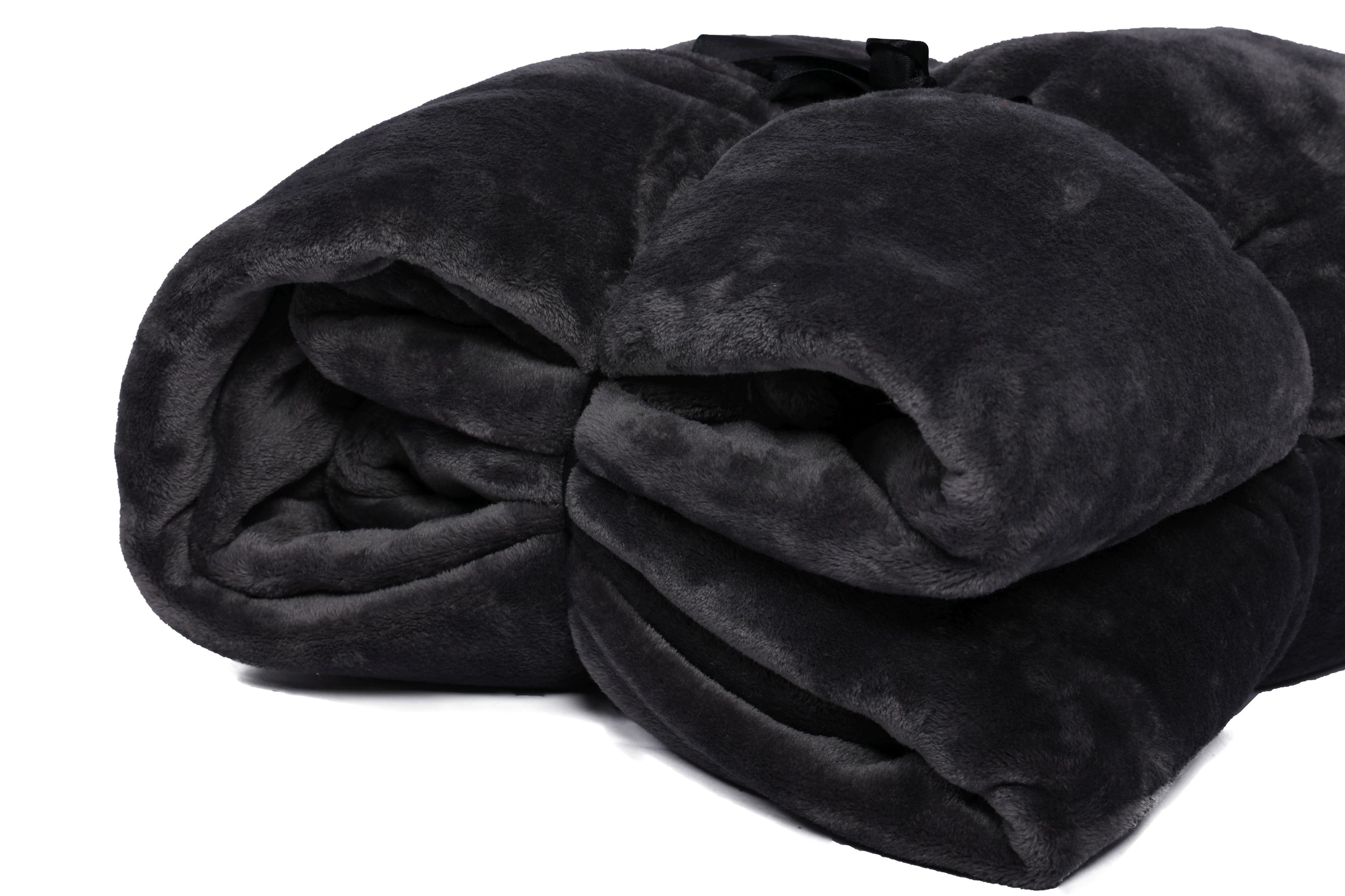 Kuscheldecke 220 x 240 cm anthrazit
