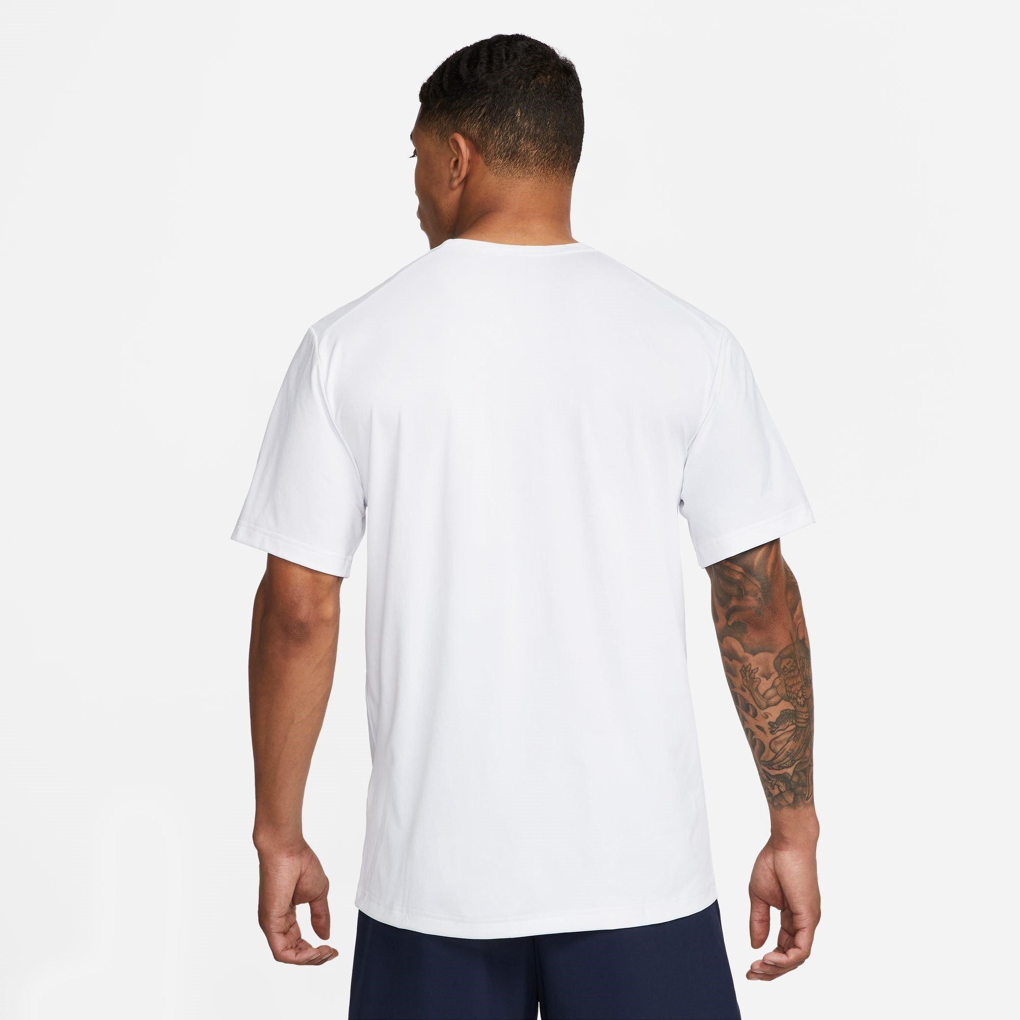 Nike Dri FIT UV Hyverse Mens Short Sleeve Fitness Top