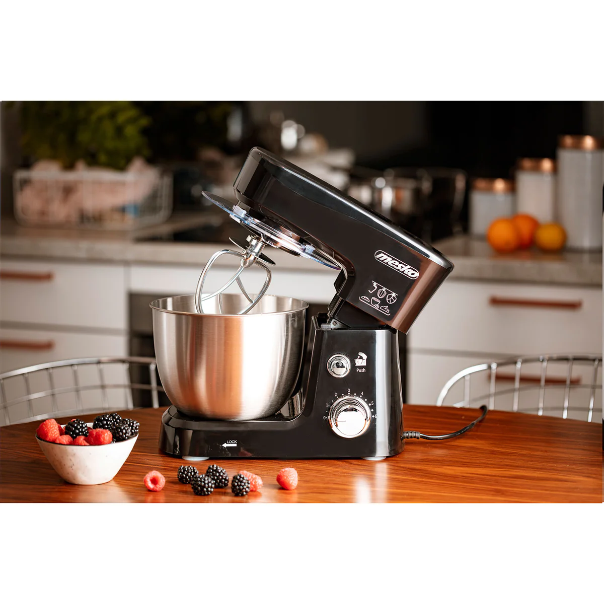 Robot Pâtissier Boulangerie Cuisine Ménager Multifonction Bol 3,5L 120