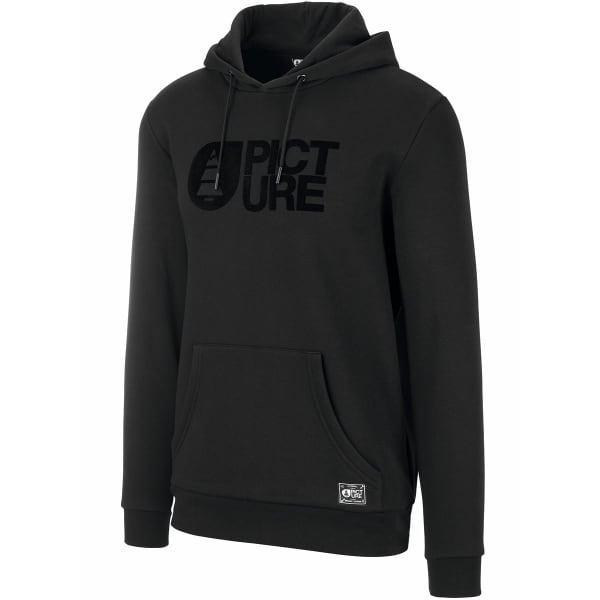 Sweatshirt PICTURE BASEMENT FLOCK HOODIE BLACK