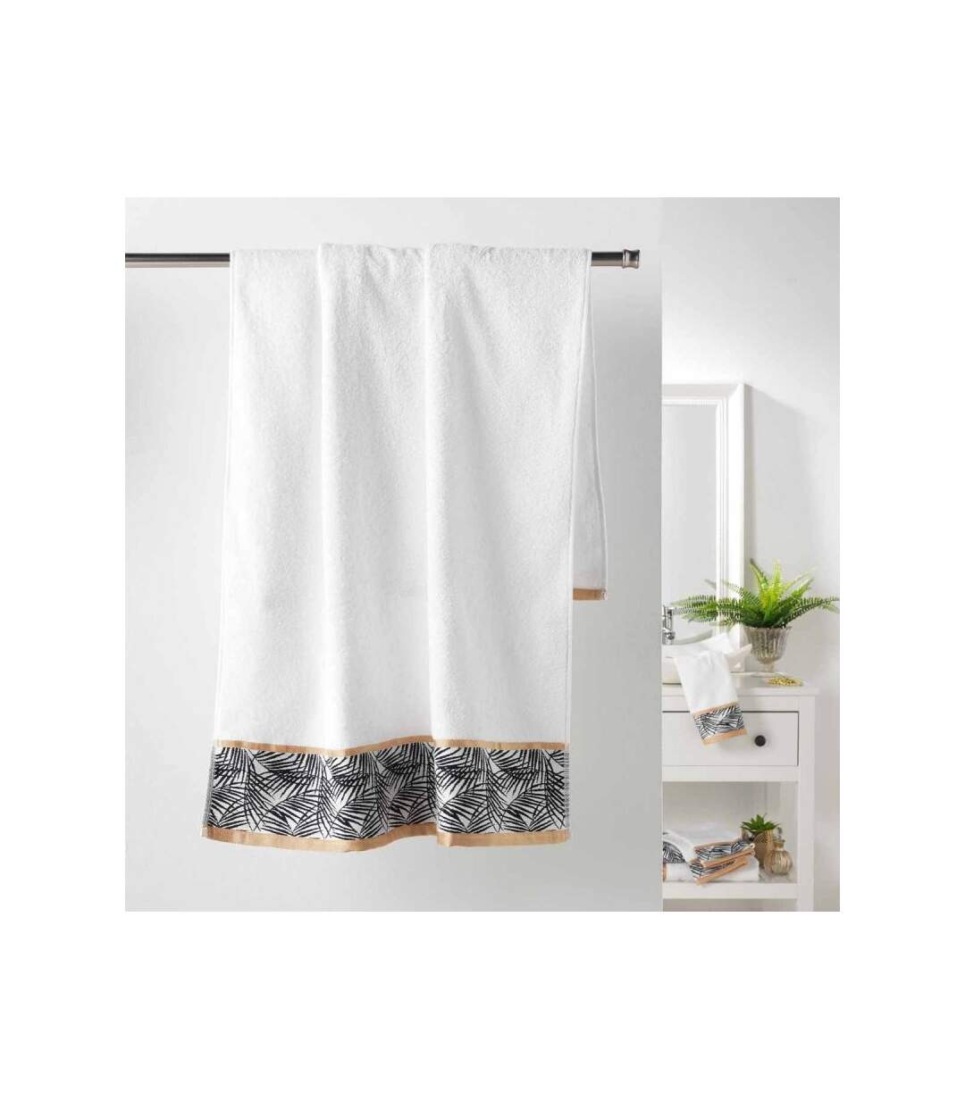 Drap de Douche Orbella 70x130cm Blanc