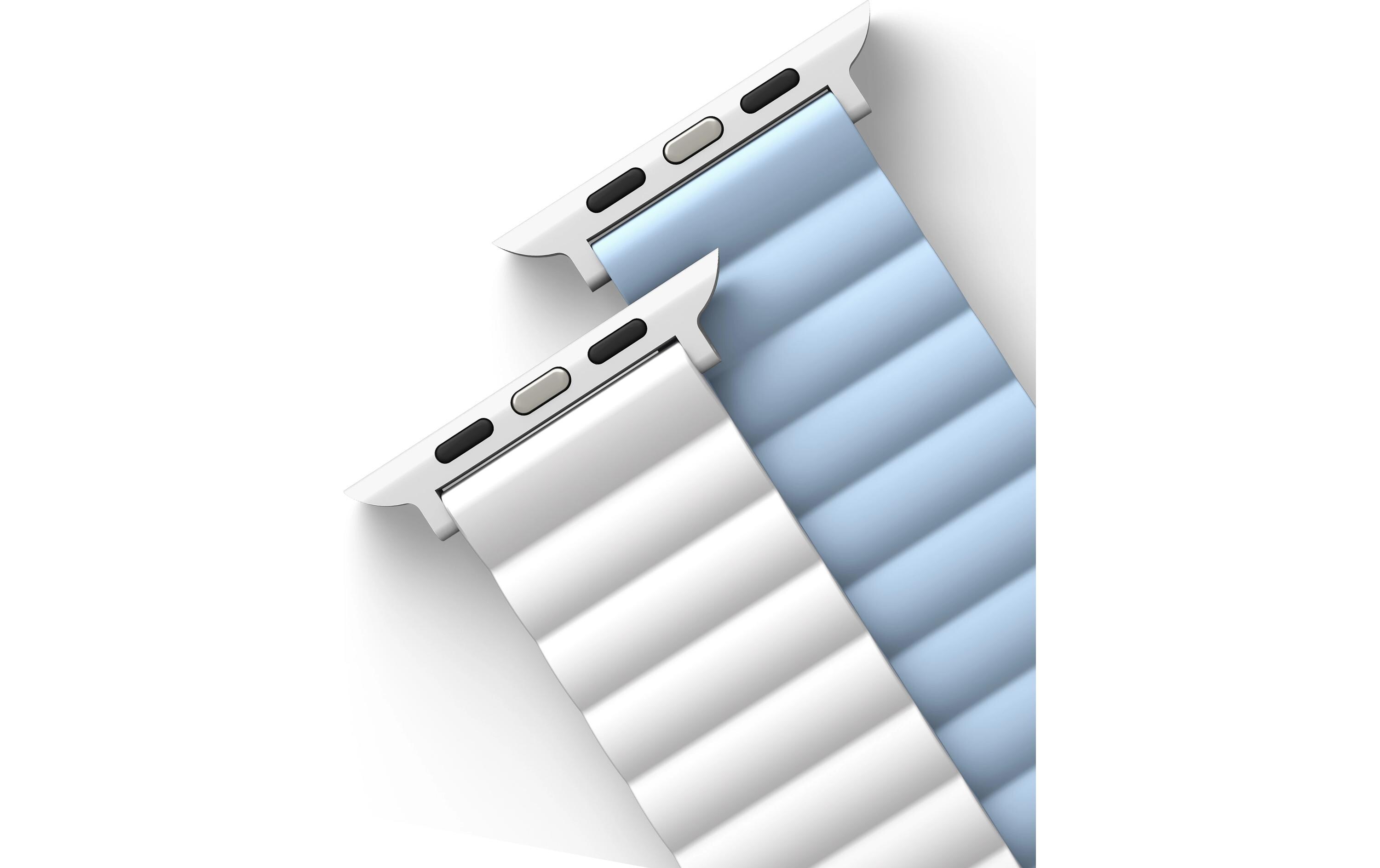 Armband Revix Apple Watch 40/41/42 mm Weiss BlauPassend zur Apple Watch 40/41/42 mm