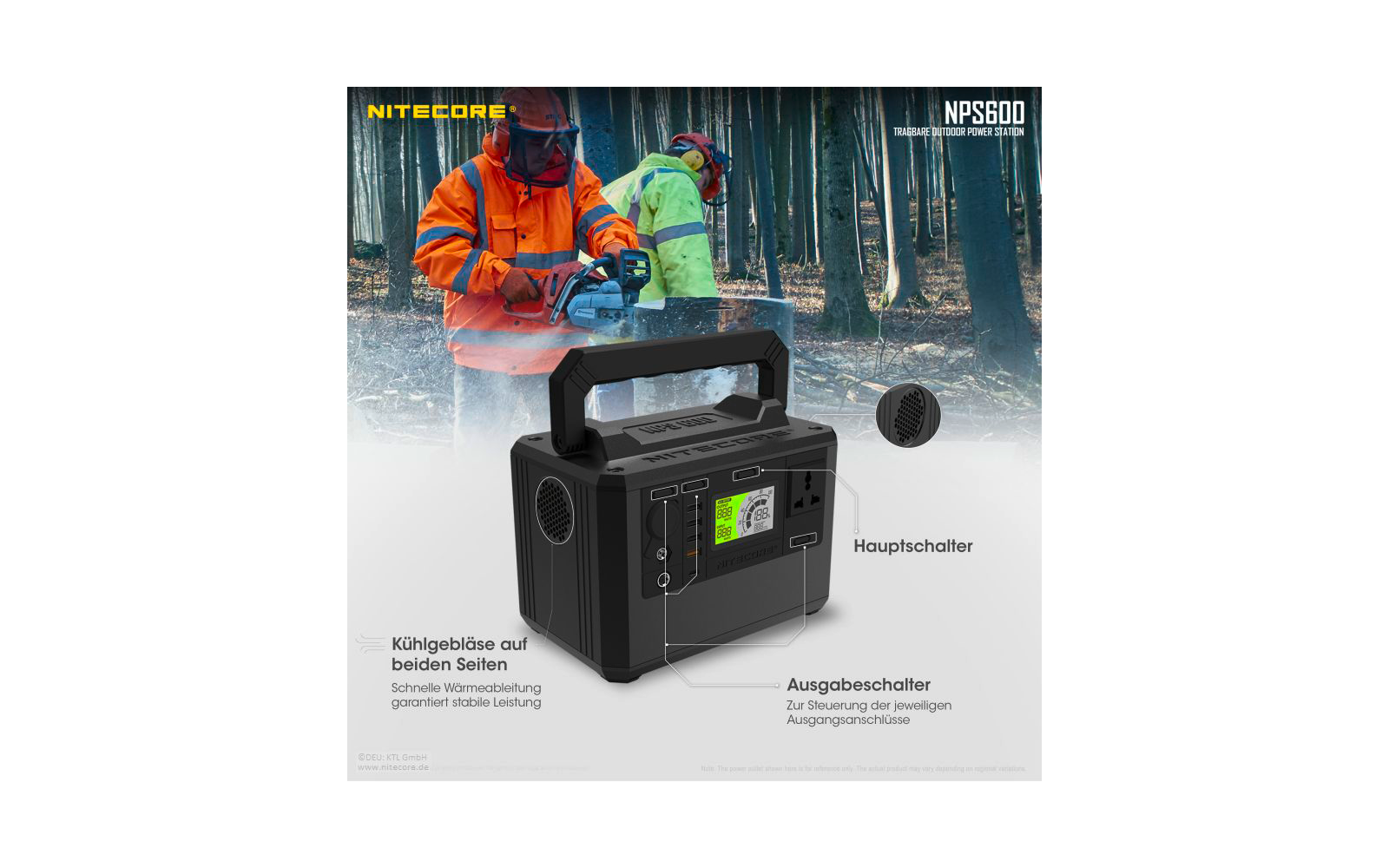 Nitecore Powerstation NPS 600