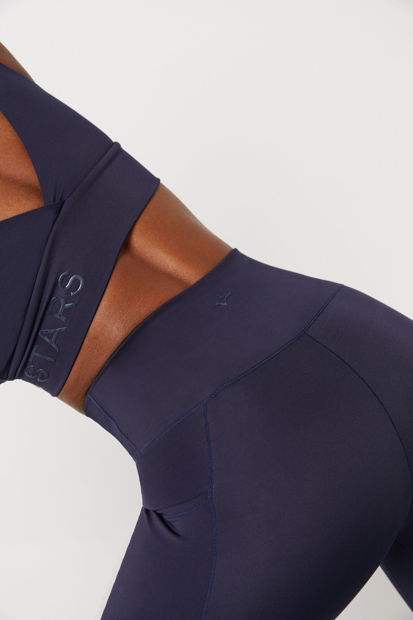 Leggings crop cintura cruzada 4D Stretch