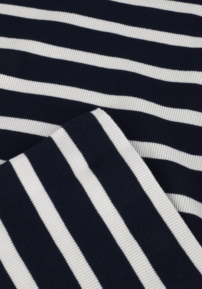 donkerblauwe drykorn top olina