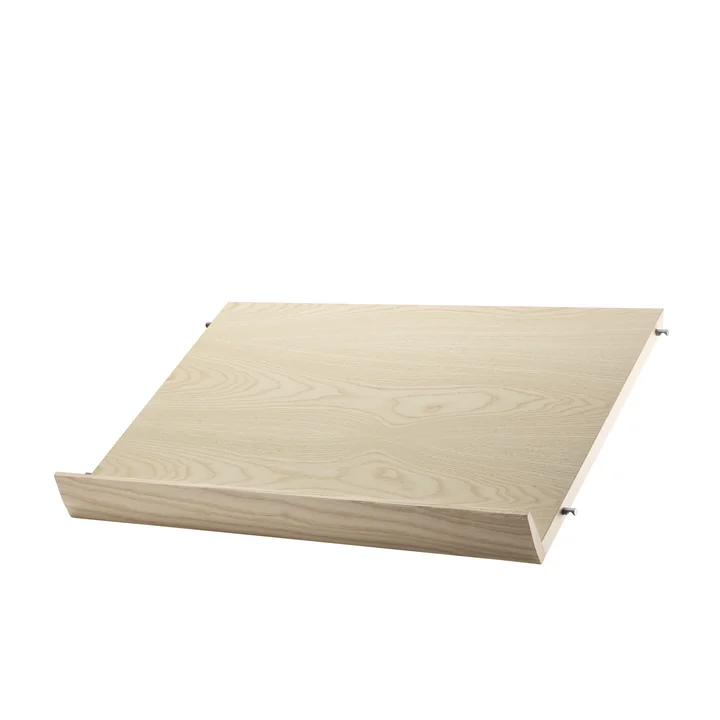 String - Magazin-Ablage, 58 x 30 cm, Esche
