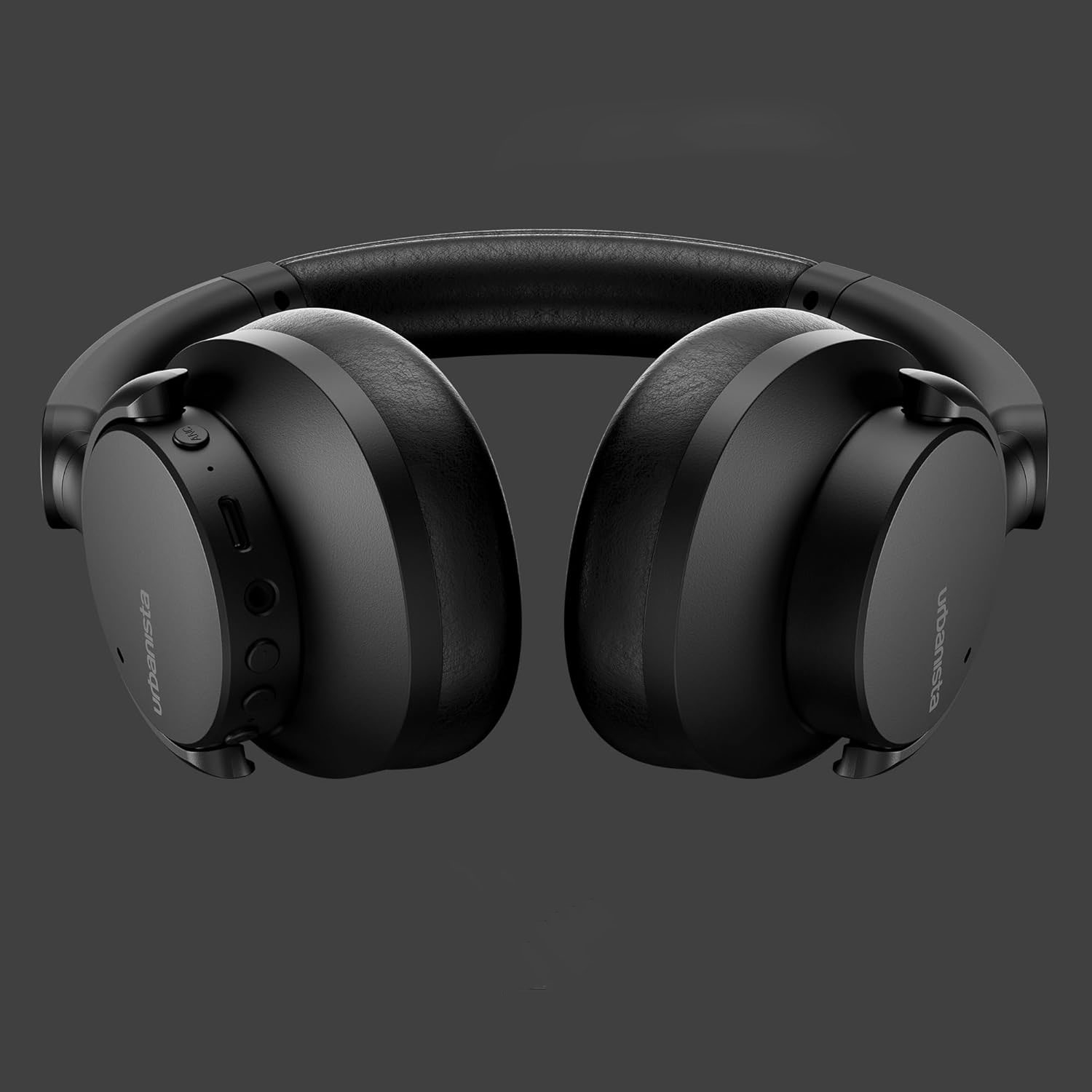 Valencia Bluetooth 5.3 TWS On-Ear Kopfhörer Headset mit Noise Cancelling (1040234) - Midnight Black