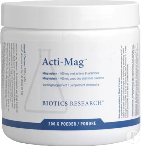 Energetica Natura Acti-Mag Poudre Pot 200g