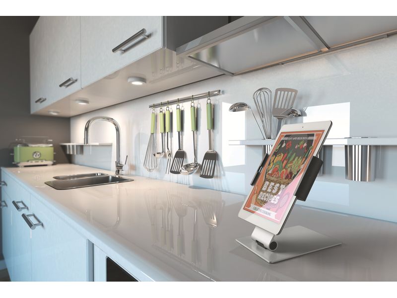 DURABLE Halterung Table Silber Hochwertige Tablet Tischhalterung