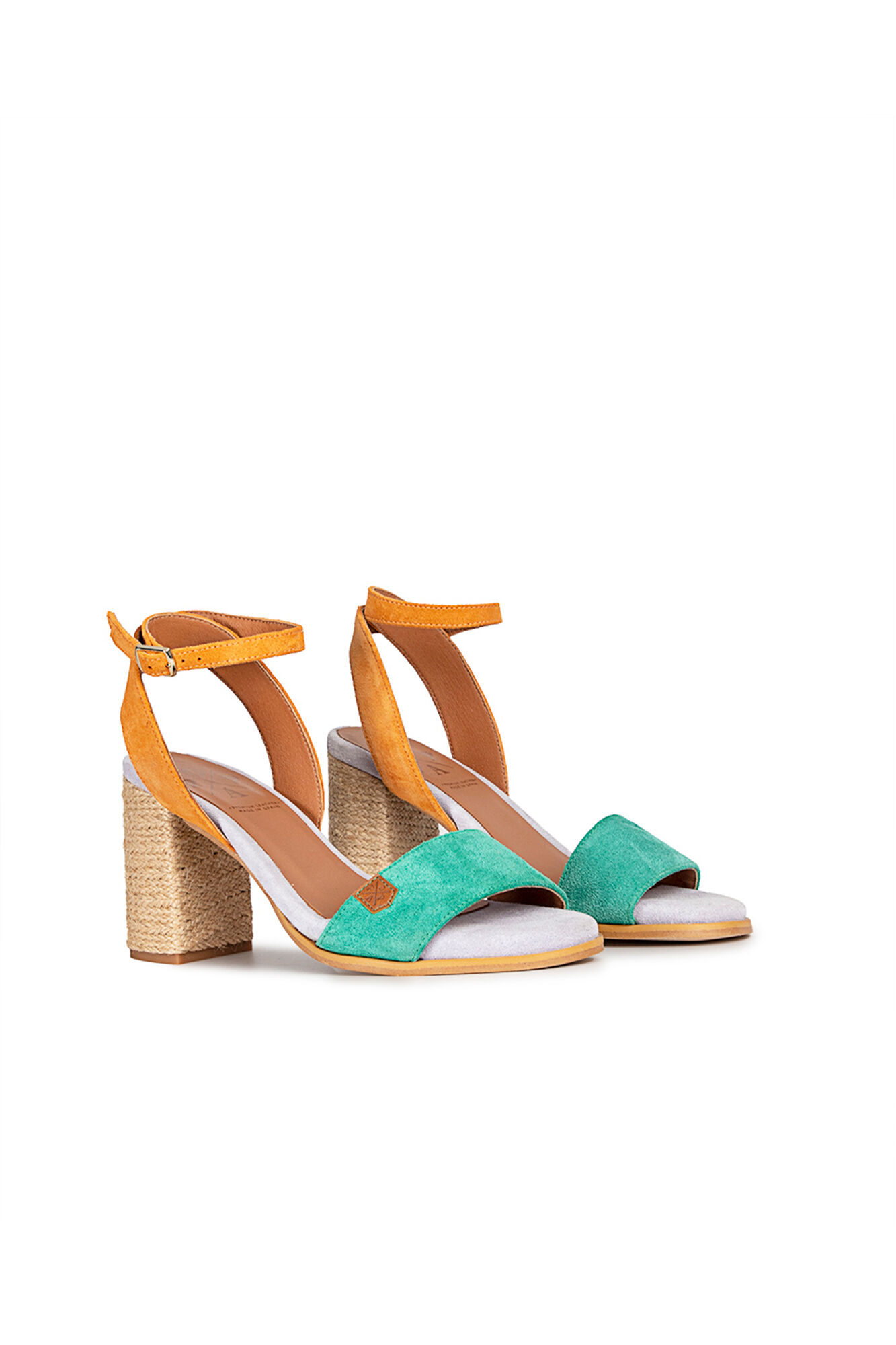 Sandalias Terranova serraje multi - Multicolorido