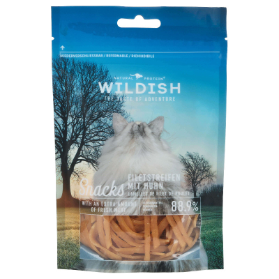 Wildish Cat Filetstreifen mit Huhn  50g