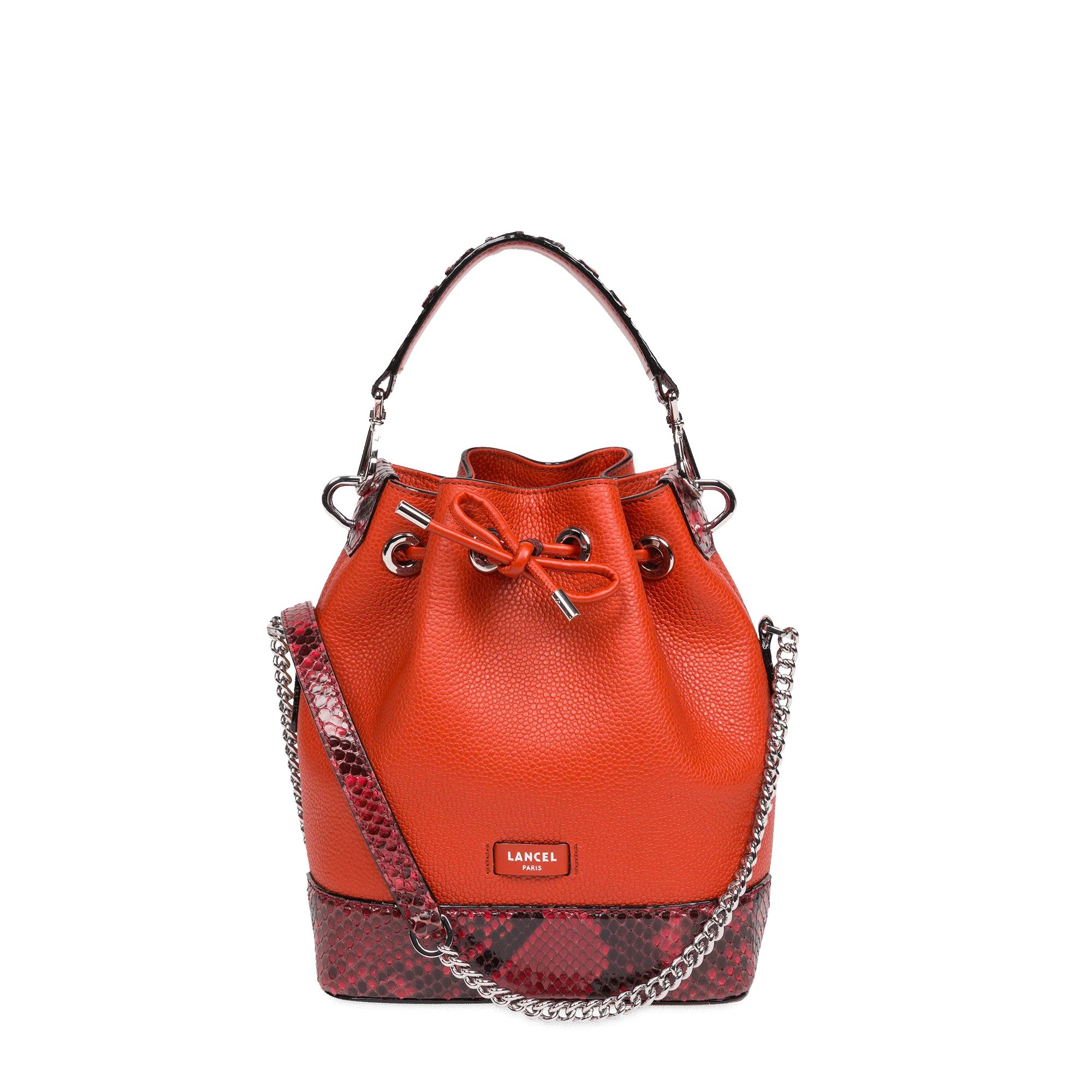 Sac seau Ninon de Lancel-Multico Carmin