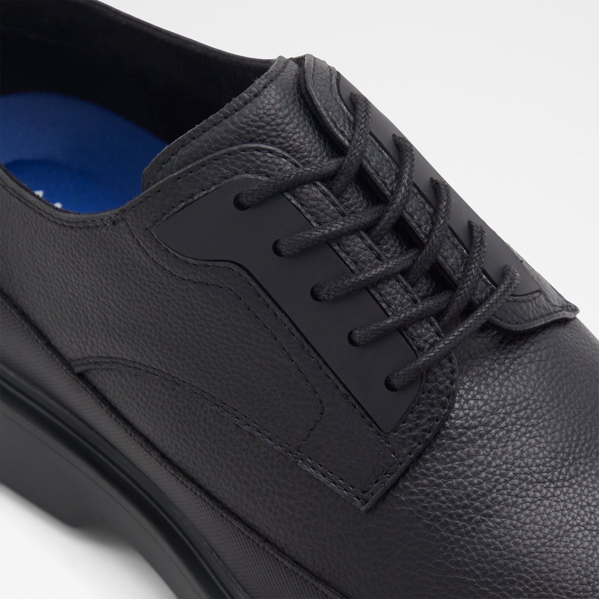 Eaton Black Synthetic Smooth Men Casual Shoes