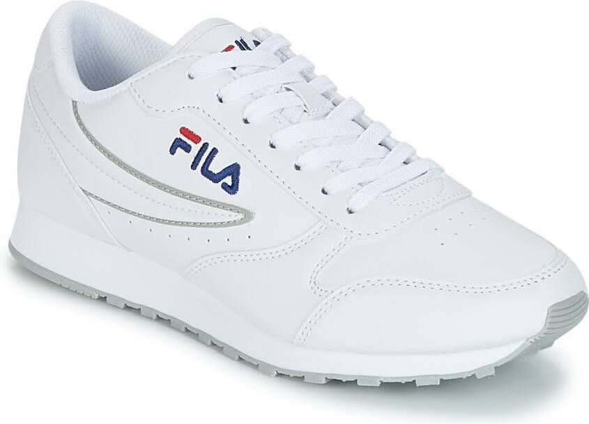 Fila Witte vetersneakers met contrastdetails White Dames