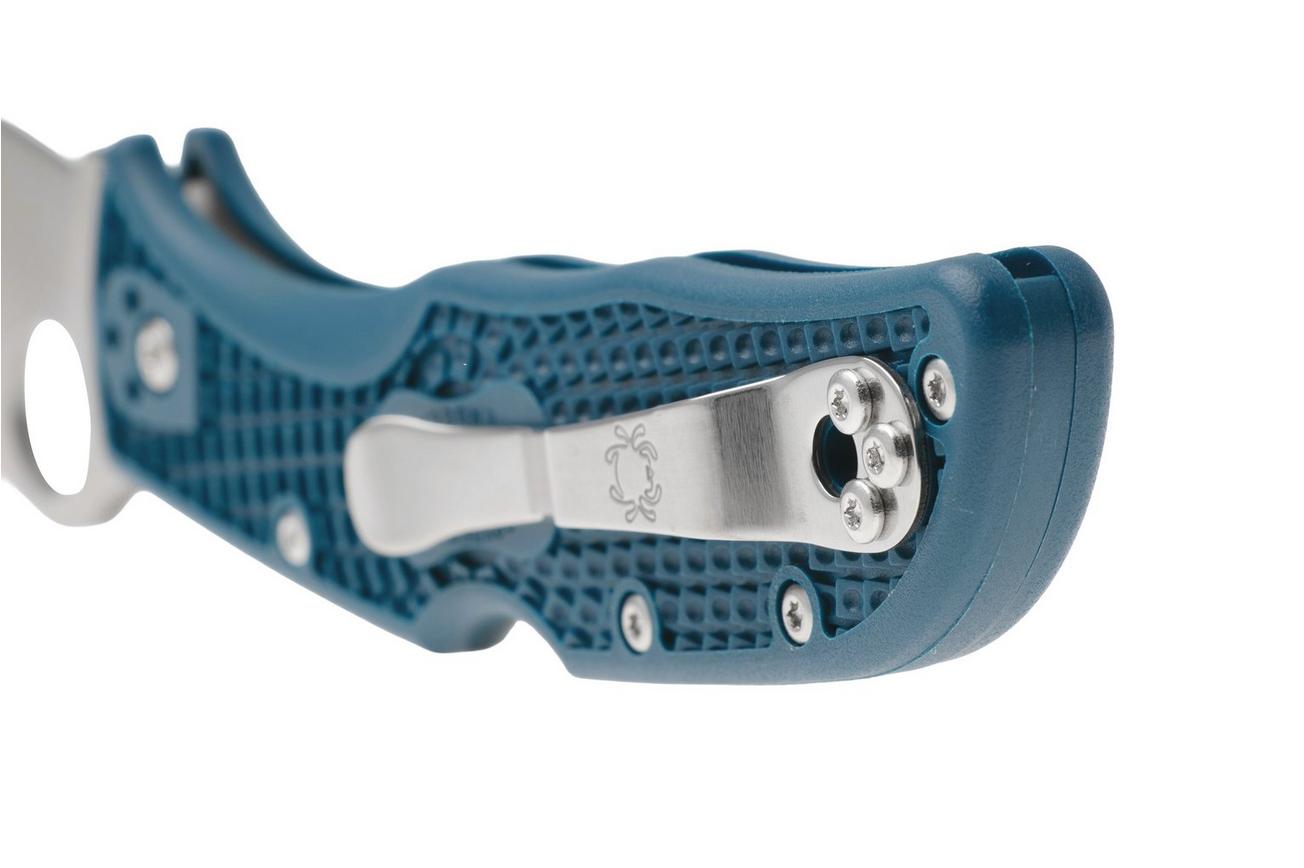 Spyderco Endela Lightweight CPM SPY27 C243PCBL Cobalt Blue FRN, zakmes