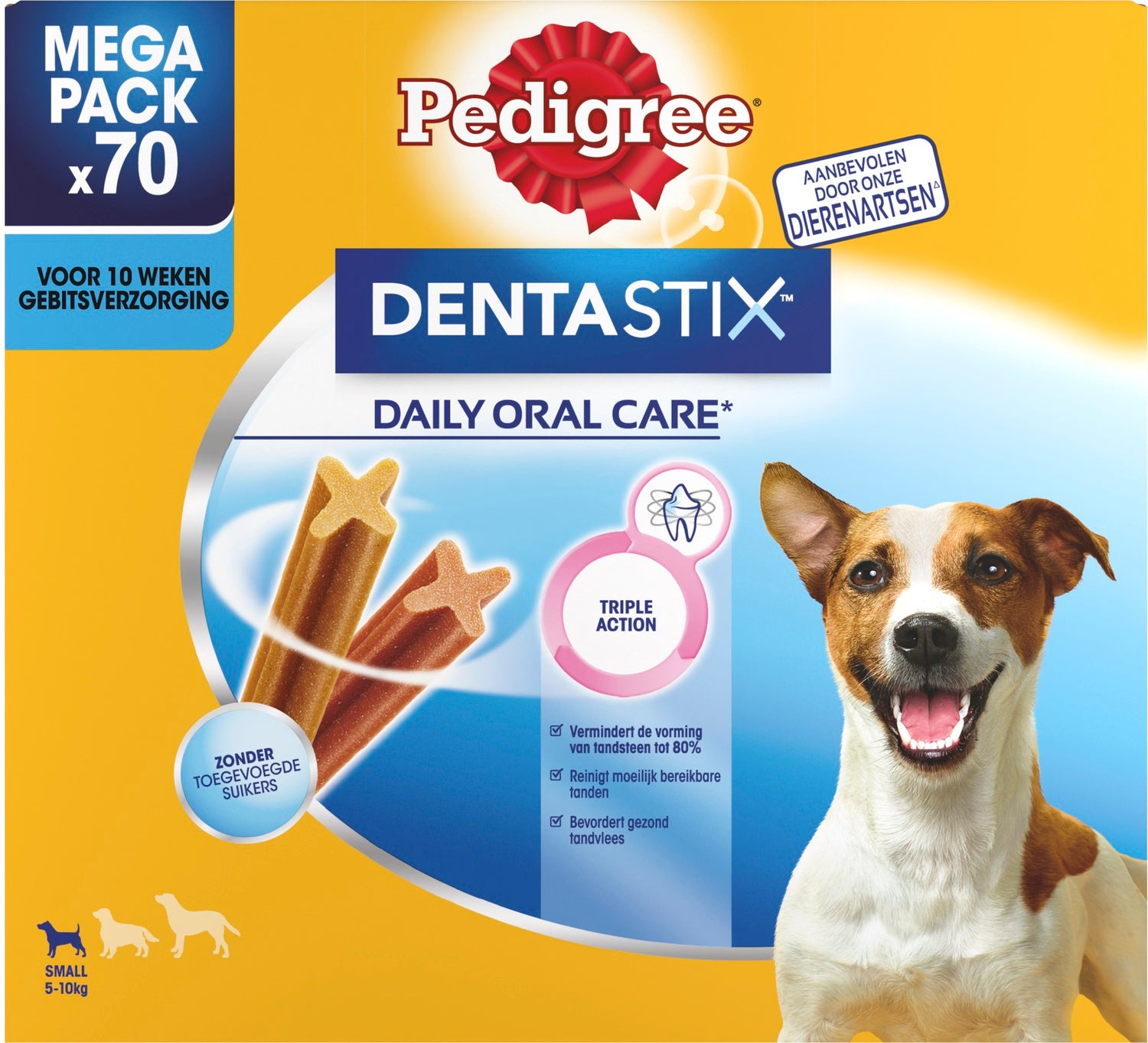 Pedigree Dentastix gebitsverzorgende snack mini 1,10 kg 70 stuks