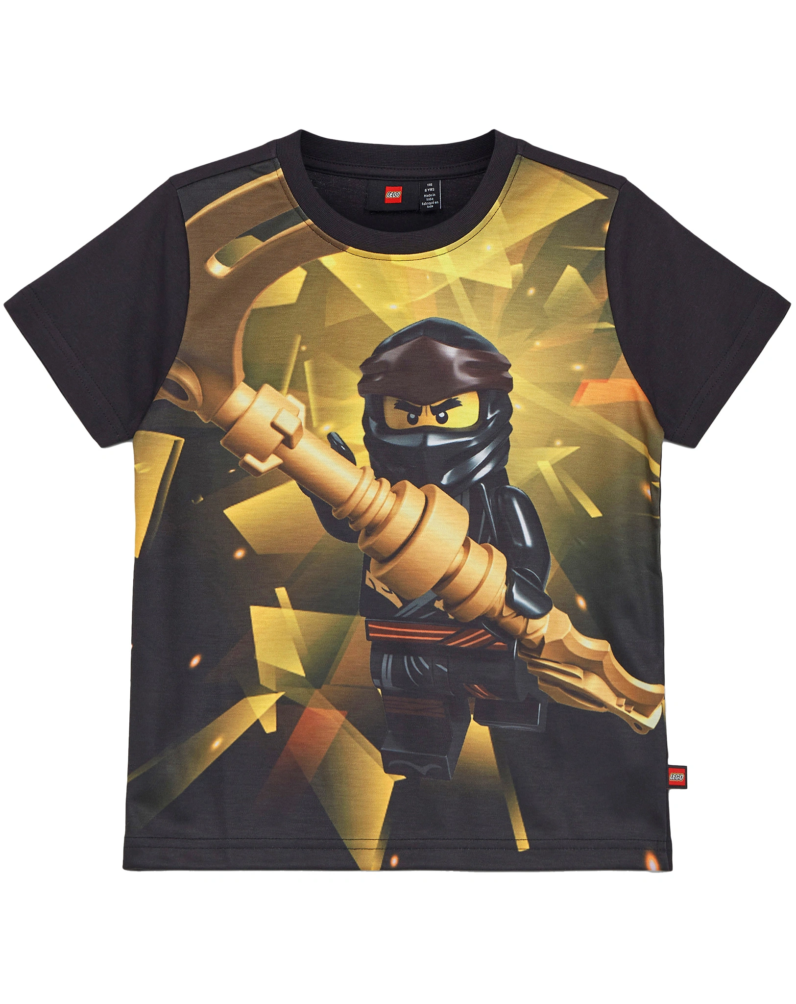 Kurzarmshirt LWTANO 106 in black