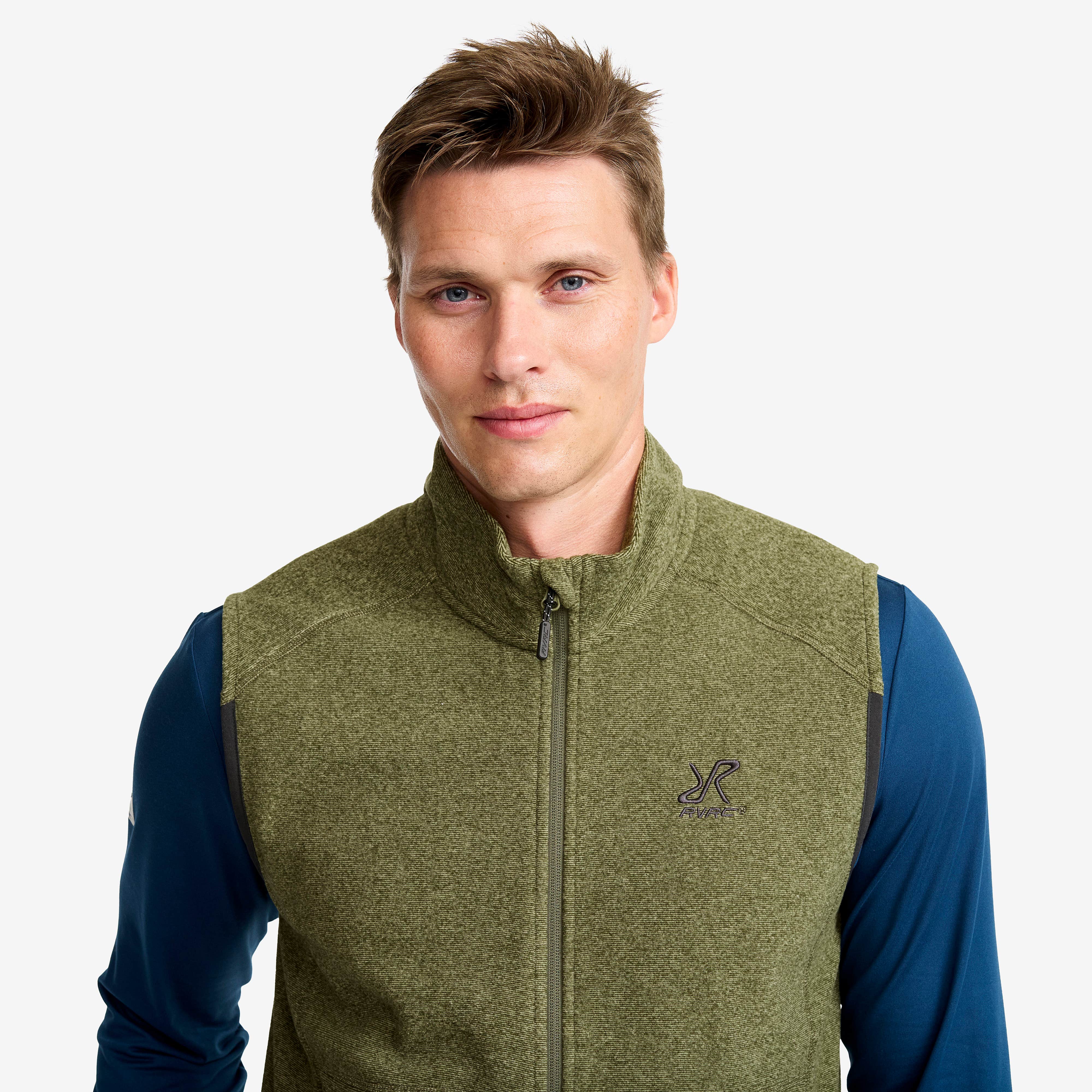 Essential Fleece Vest Herre Cypress