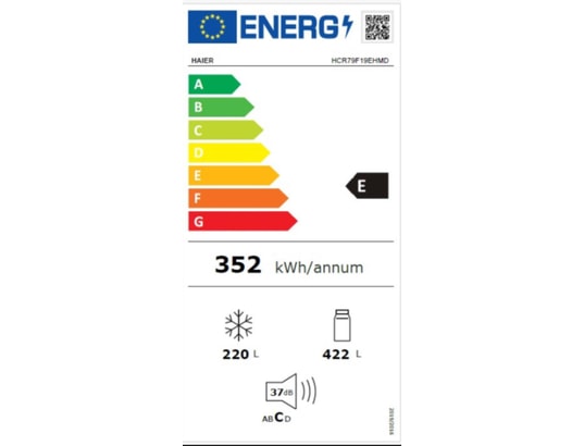 HAIER - Réfrigérateur 4 portes HCR79F19EHMD