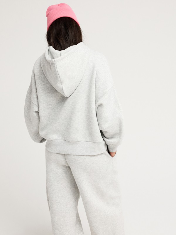 Skyflare Sweat capuche oversize Gris Femme