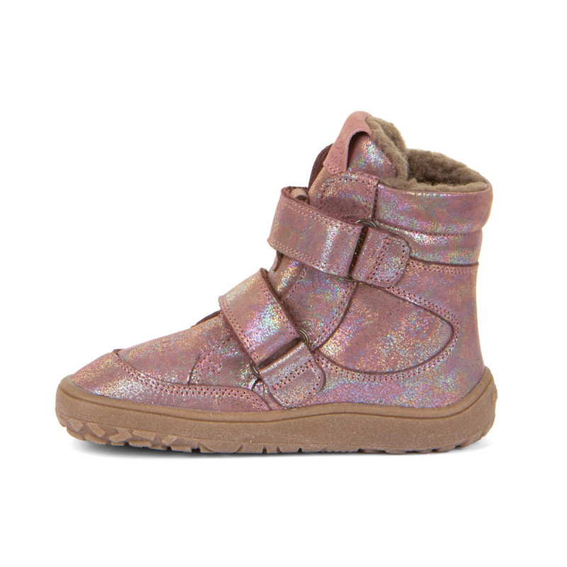 Froddo Froddo Barefoot Tex Winter Cuir Rose Brillant
