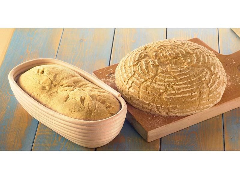 RBV Birkmann Gärkörbchen Laib und Seele 20 cm, Beige Körbchen für gleichmässige Gärung