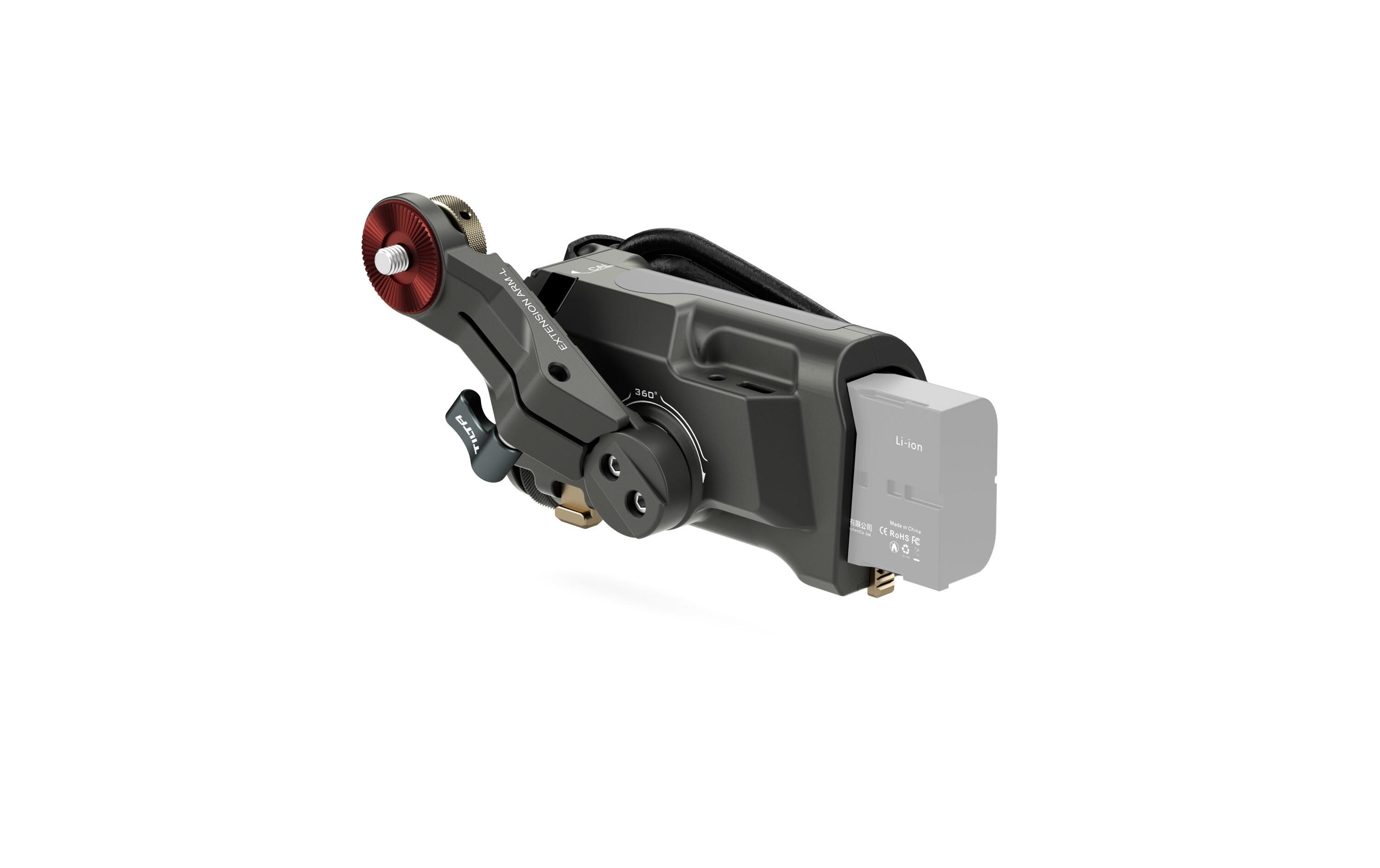 Right Side Advanced Focus Handle Type V - Tilta Gray<br>Wird an der rechten Seite der Tiltaing-Kamerakäfige befestigt