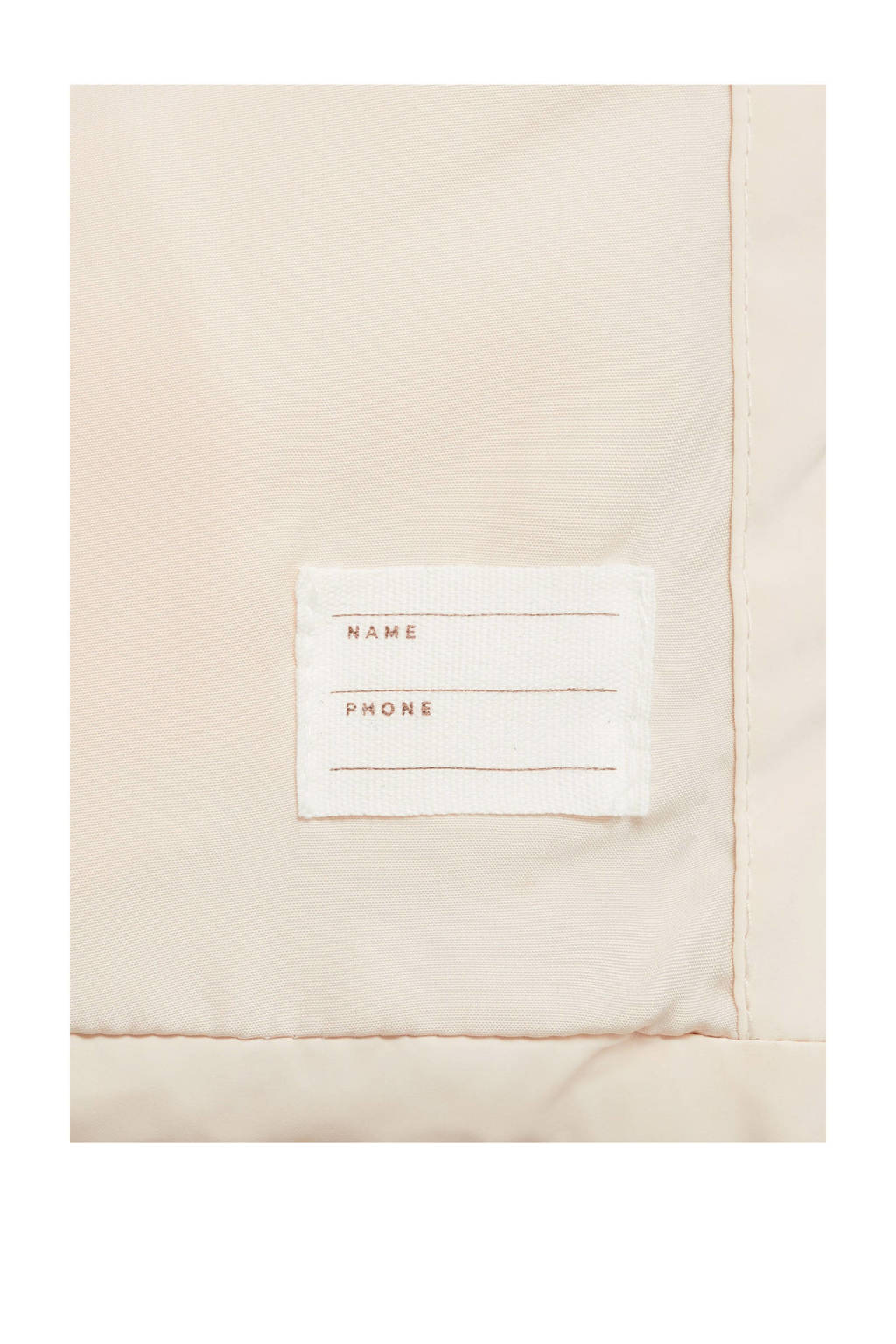 Mango Kids coated bodywarmer lichtbeige