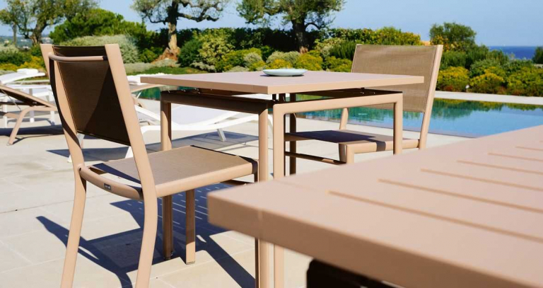 Fermob Costa tuintafel 80x80 Rosemary