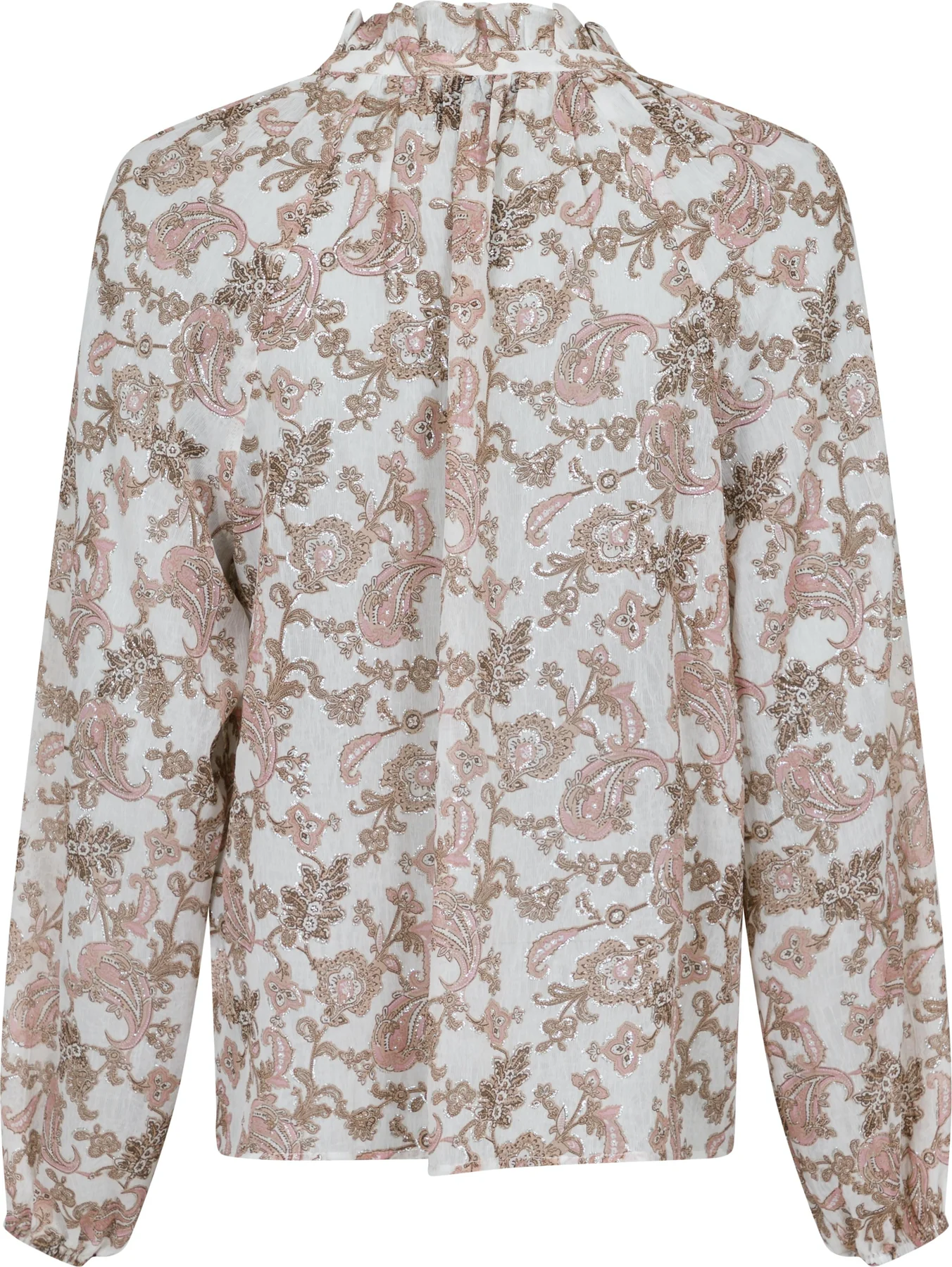 Neo Noir Cobie Glitter Paisley Blouse