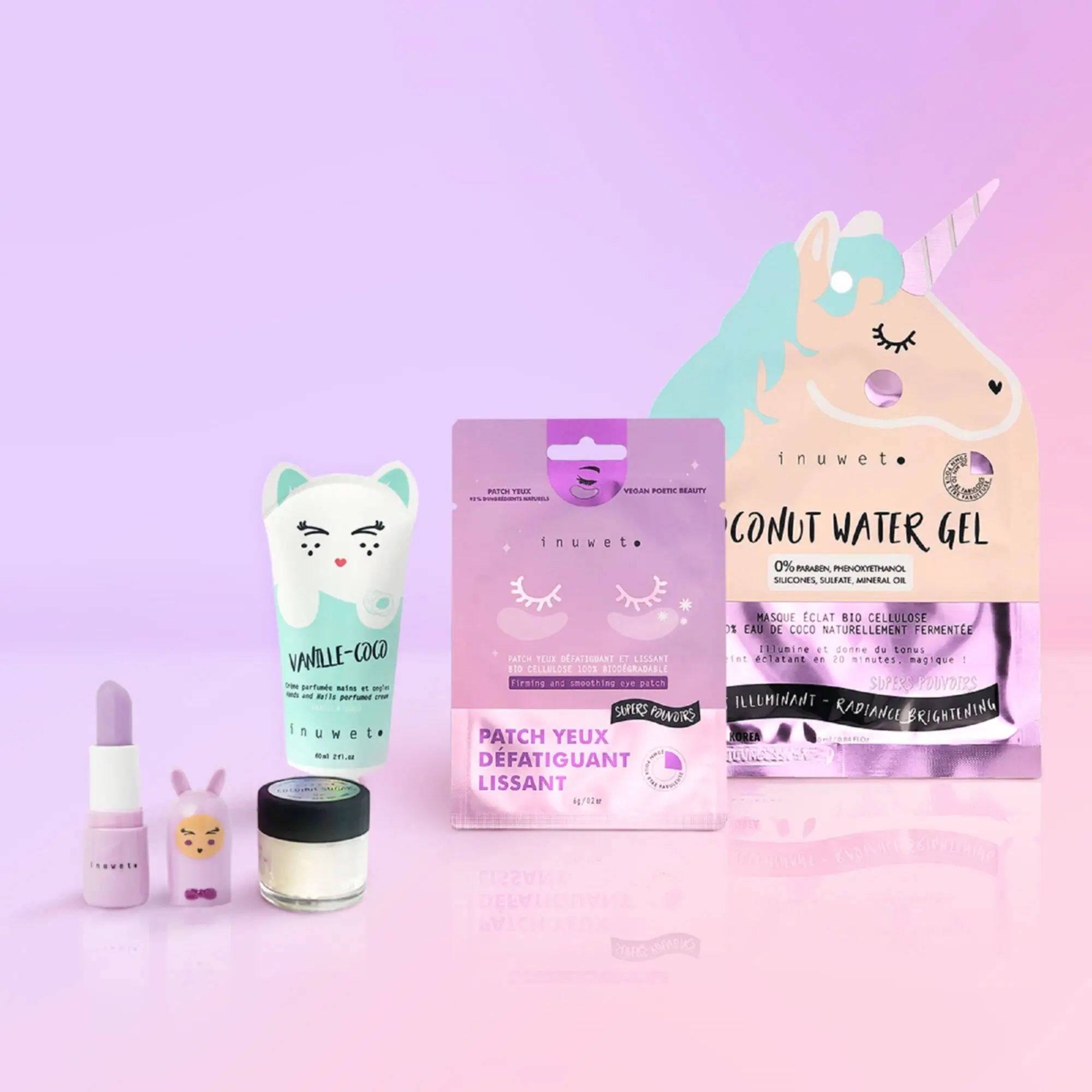 Inuwet - MASQUE YEUX Masque yeux Apaisant- Masque monodose
