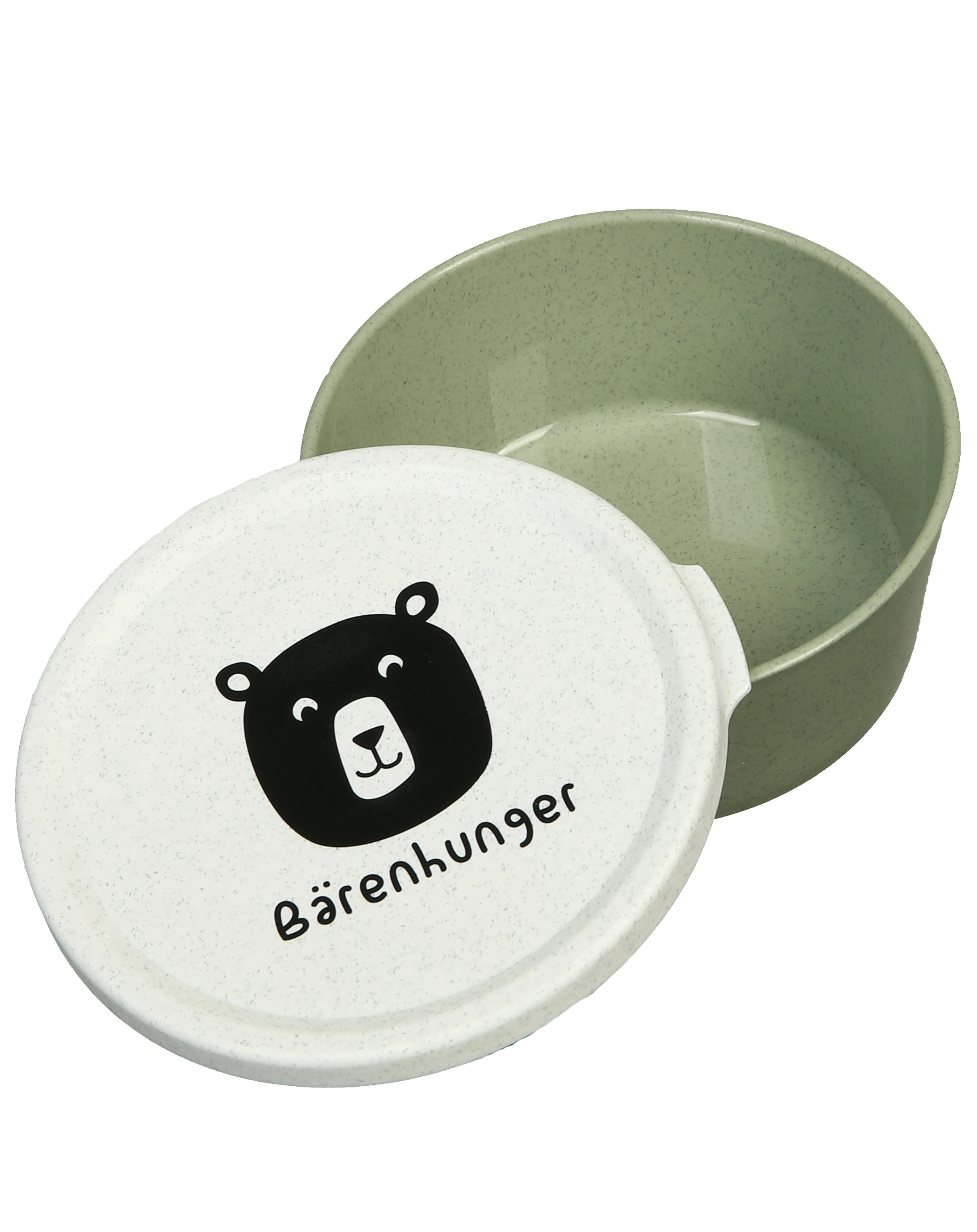 Müslischale BÄRENHUNGER 2-teilig in organic green/weiss