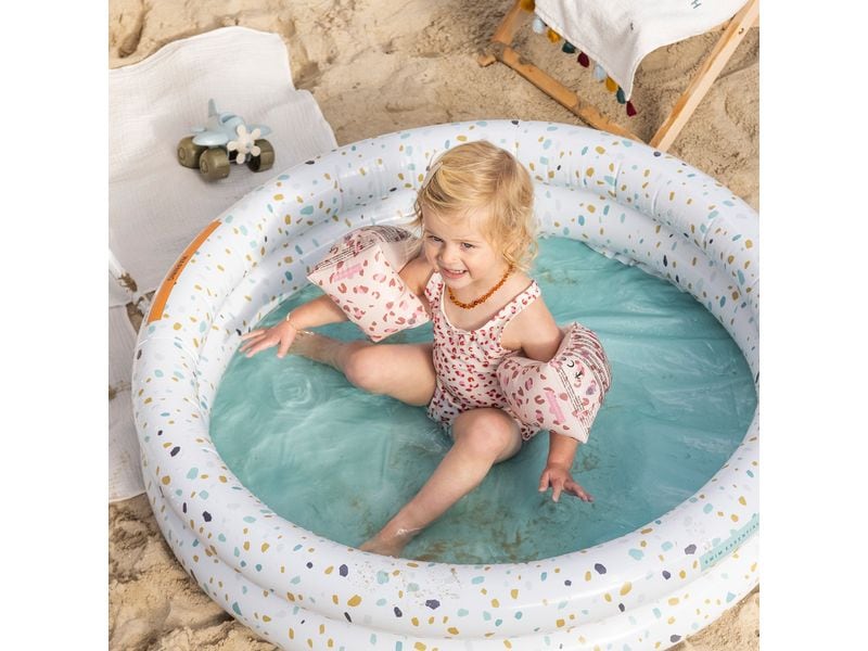 Swim Essentials Schwimmflügel 0-2 Jahre Old Pink Leopard Swimming Armbands für Kinder
