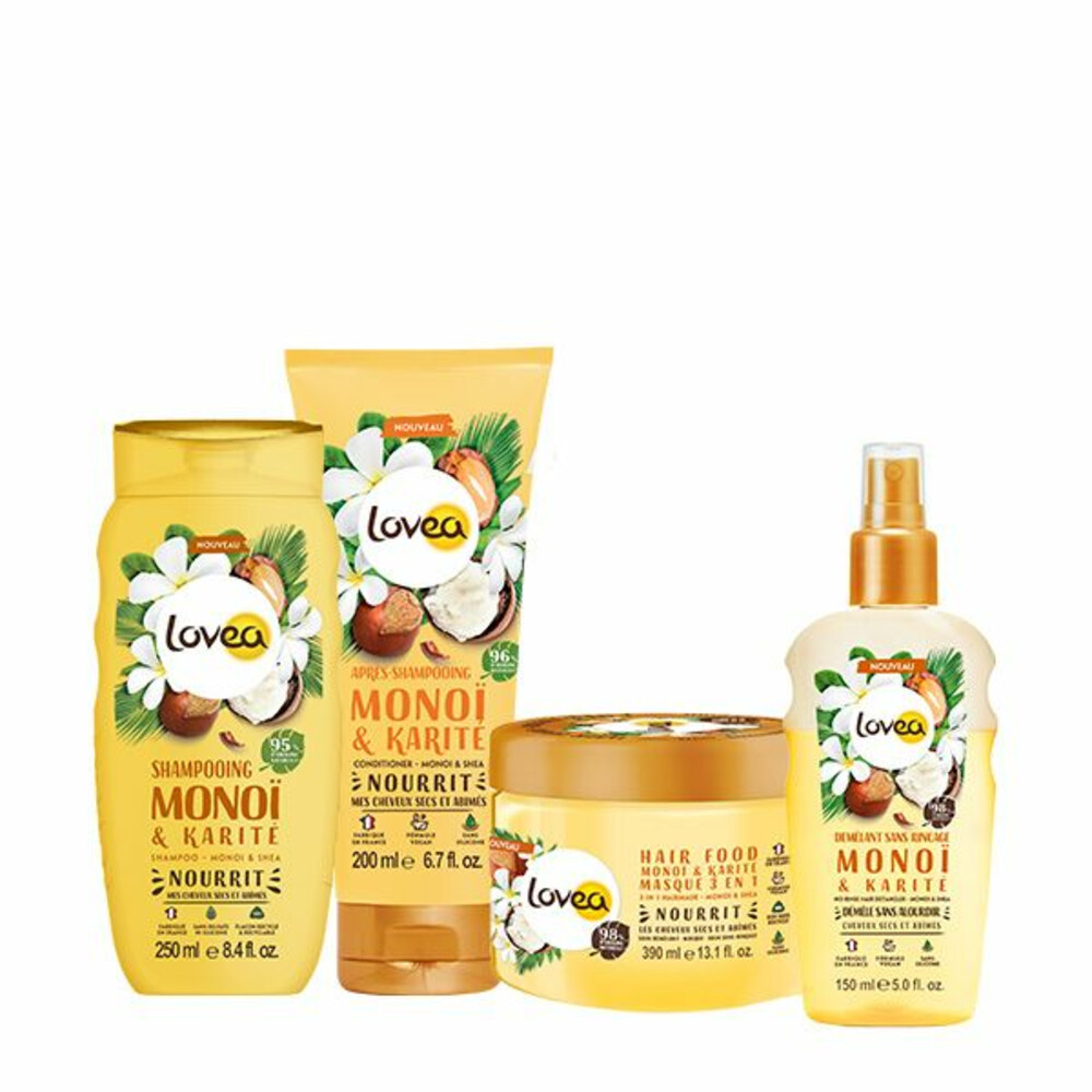 LoveaRoutinekit Monoï & Shea Haarverzorging Pakket
