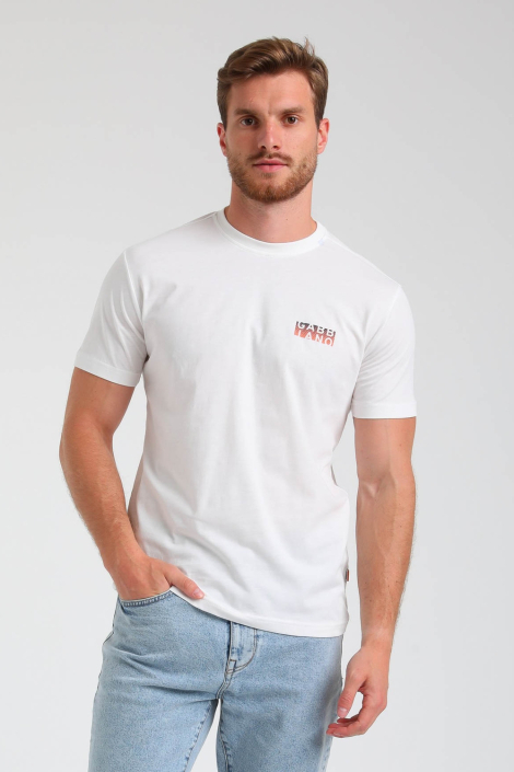 Gabbiano witte heren t-shirt