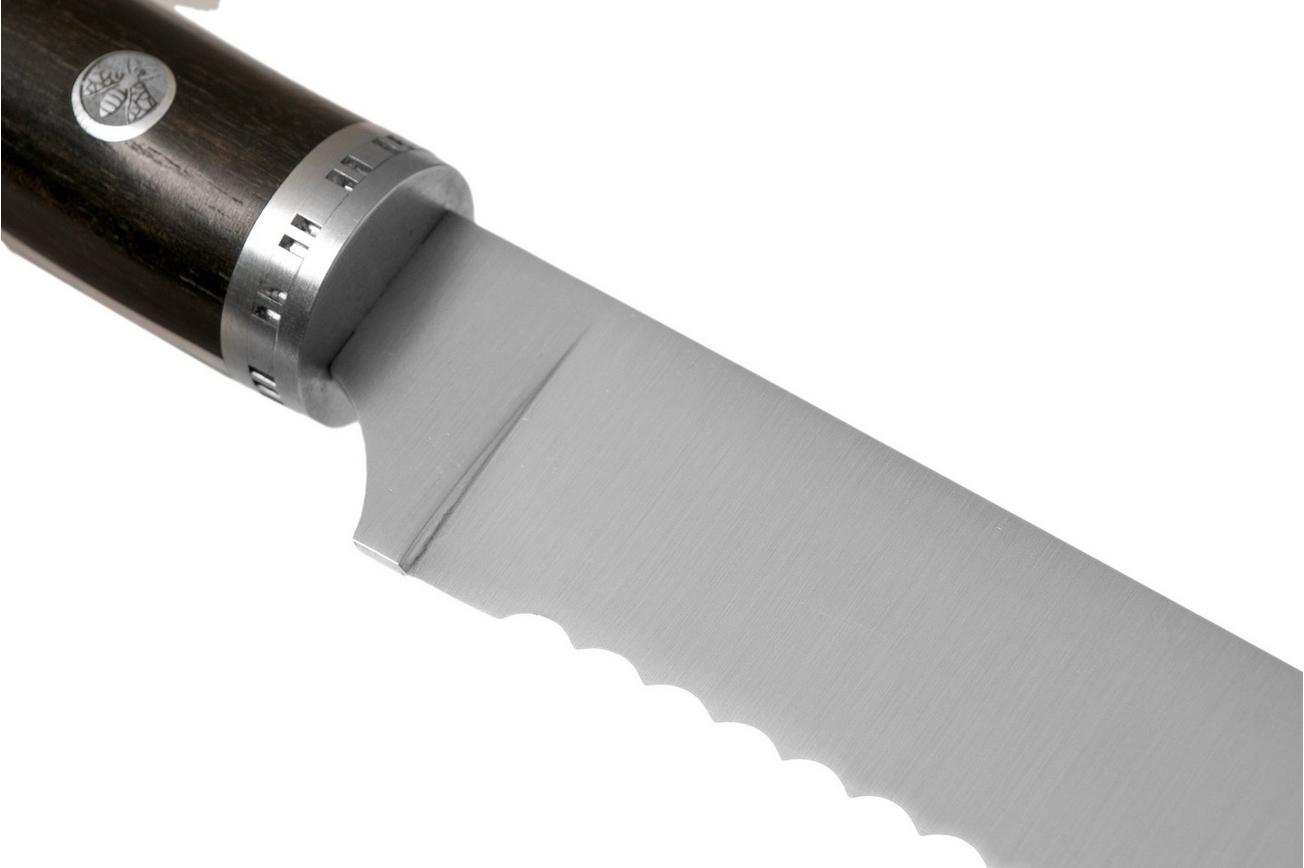 Laguiole en Aubrac Gourmet PGO25EBI broodmes ebbenhout 25 cm