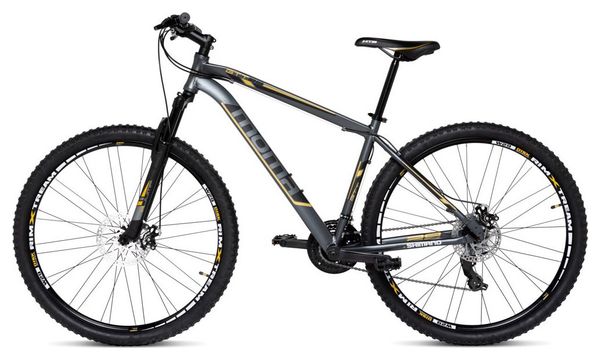Moma Bikes Vélo VTT  GTT29 - 5. 0  Aluminium  SHIMANO 24V  Freins a Disque  Suspension Avant